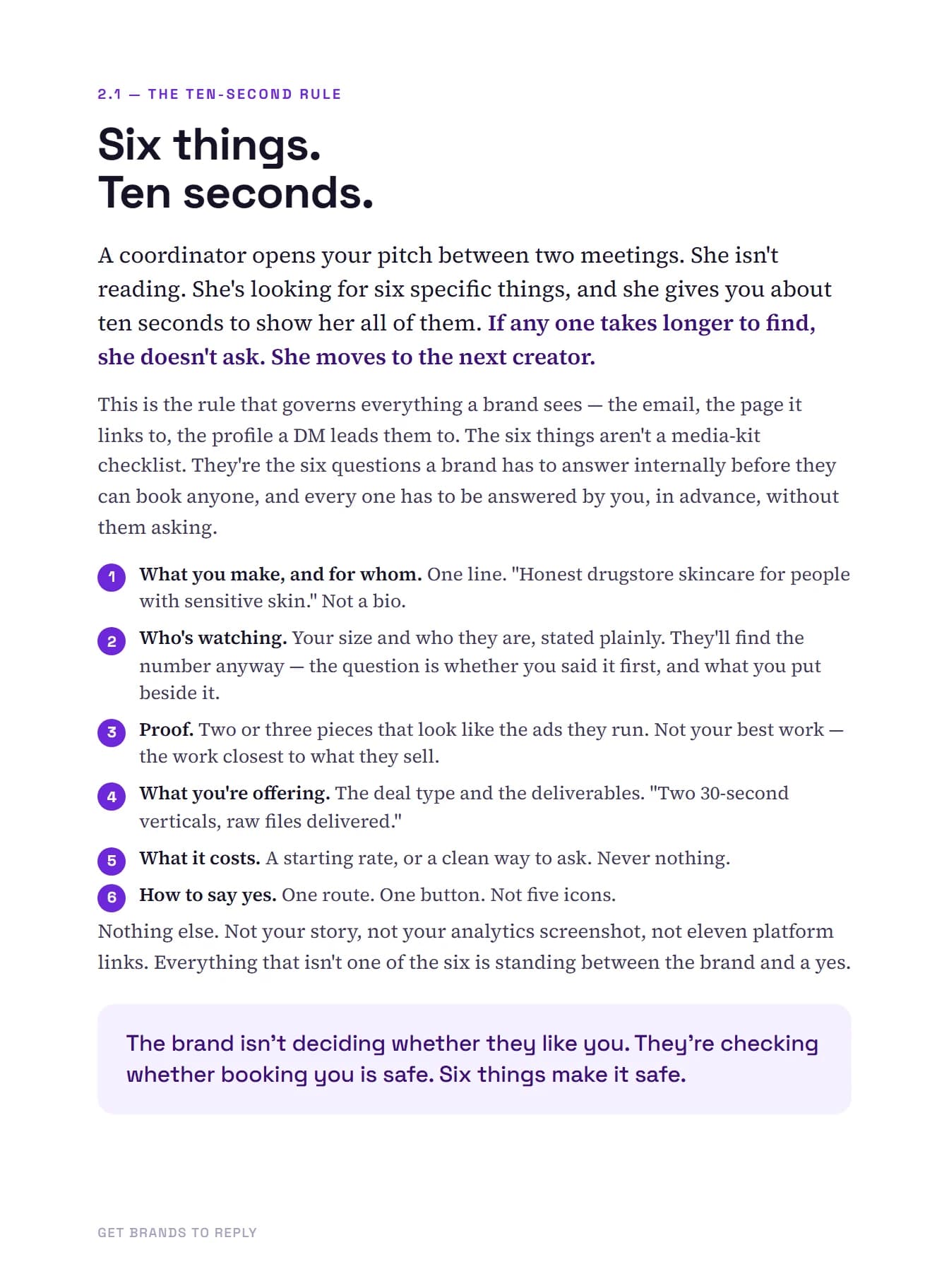 Get Brands to Reply, page 10 of 51