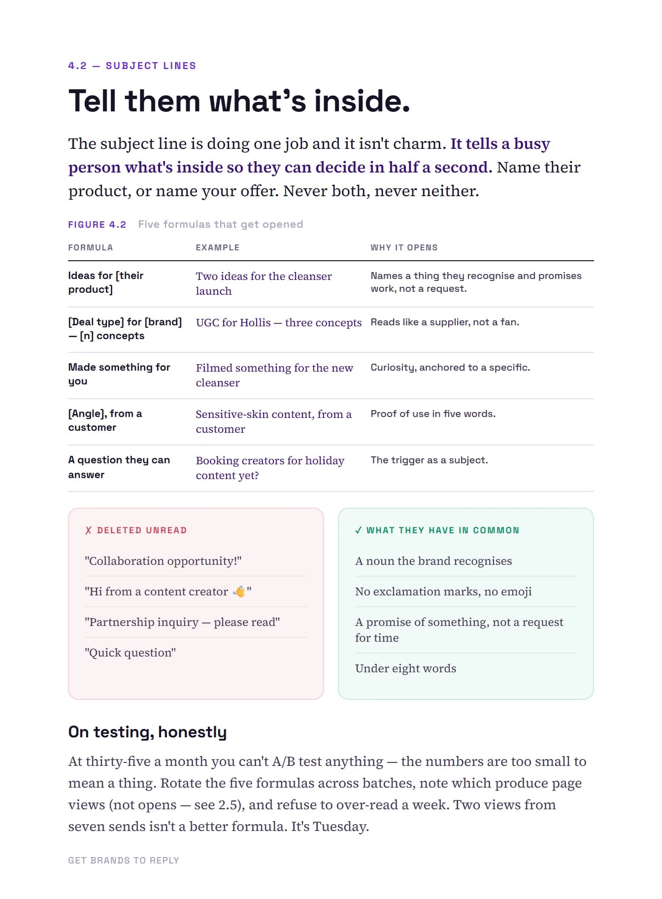 Get Brands to Reply, page 29 of 51