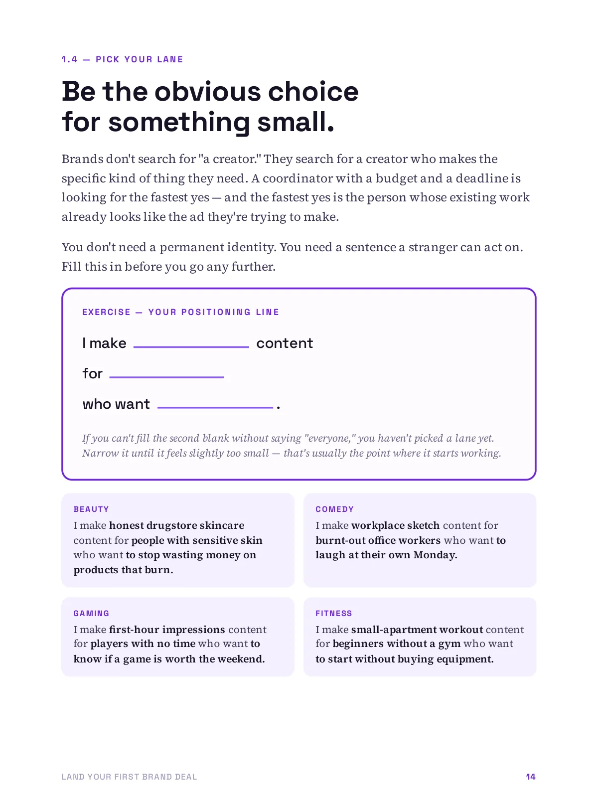Land Your First Brand Deal, page 10 of 76