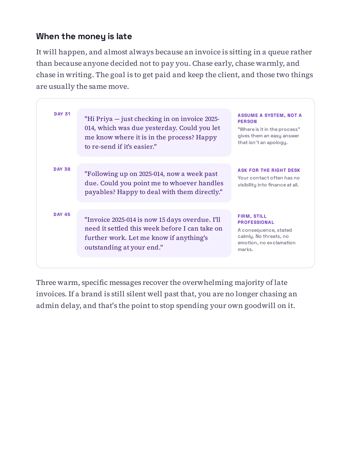 Land Your First Brand Deal, page 65 of 76